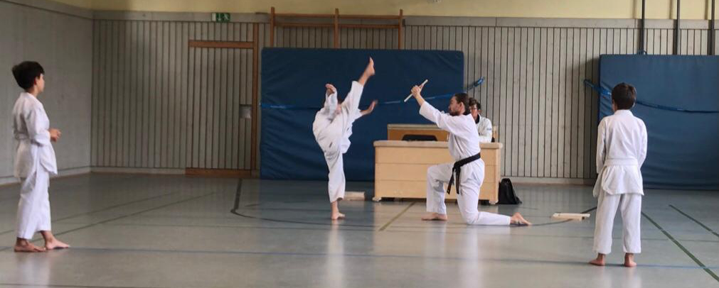 Training verschiedener Bruchtechniken